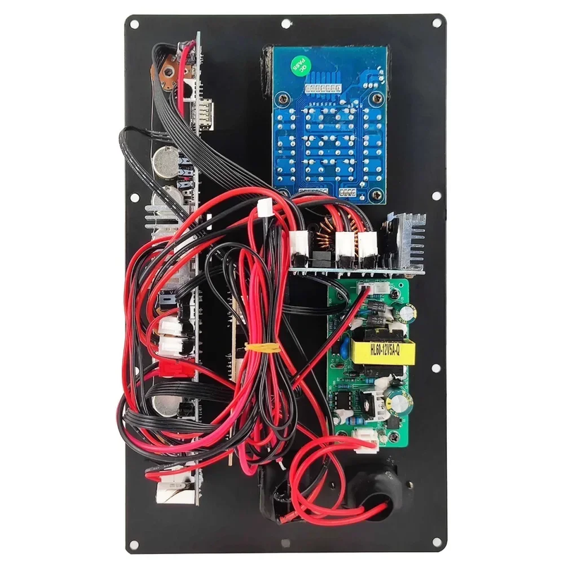 12V/220V Digital Bluetooth 200W Amplifier Board for 8-18 Inch Speaker with Micro