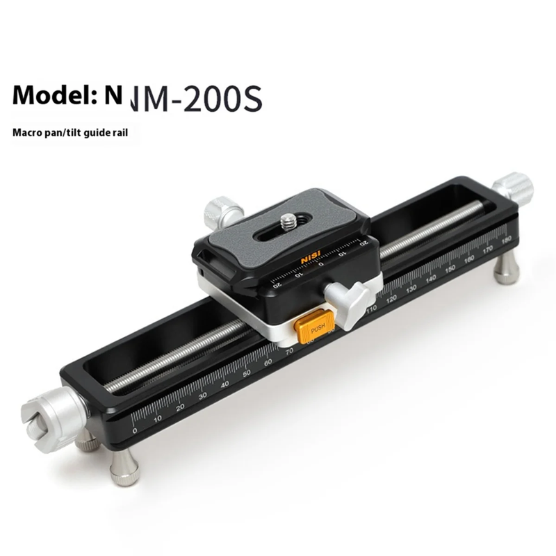 NISI NM-200S Macro Focusing Rail Slider Close-Up and Macro Photography Quick Rel