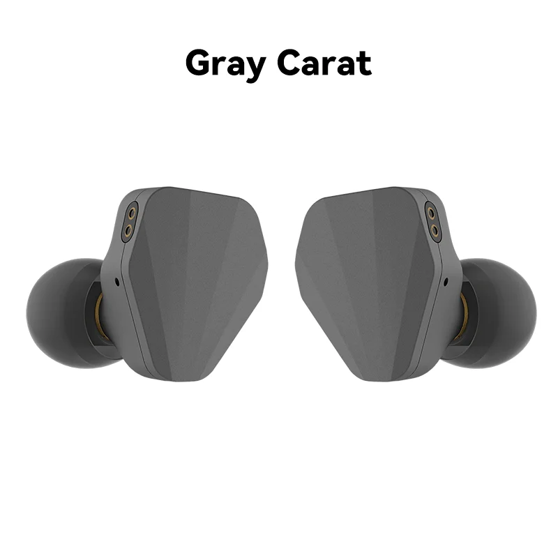 JIALAI Carat Hifi Wired Music Earphone 10Mm Titanium Plated DLC Dynamic Vocal in