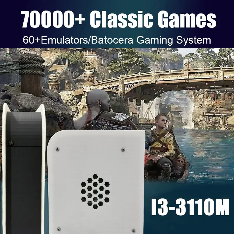 60+Emulators 500GB Retro Game Console M15 Batocera 1037U 70000+Games for Wii PS2