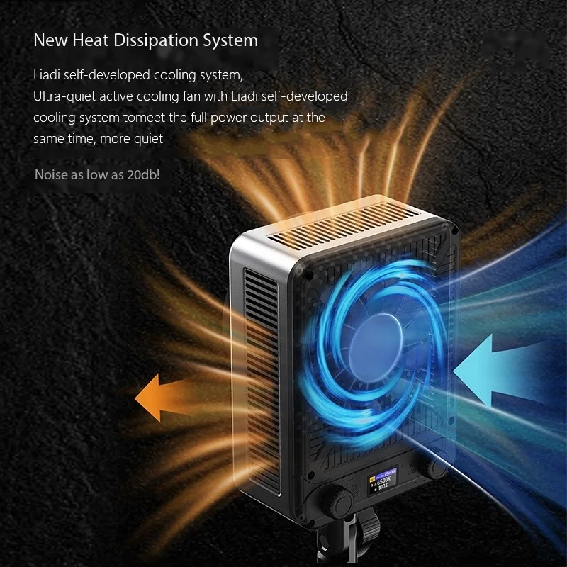 LIYADI G230W LED Video Light 2800K-6500K Live Professional Fill Light Photograph