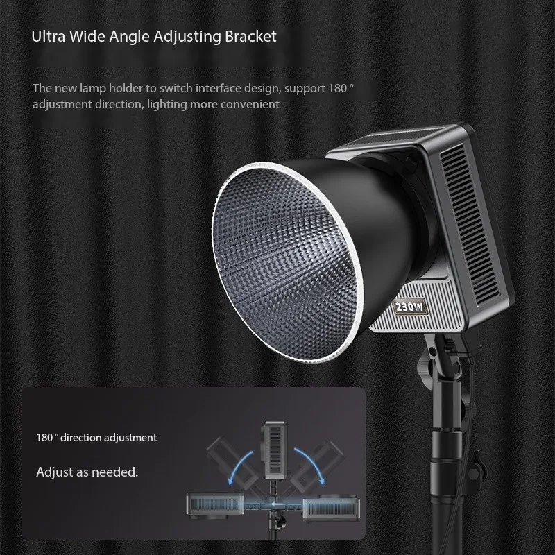 LIYADI G230W LED Video Light 2800K-6500K Live Professional Fill Light Photograph