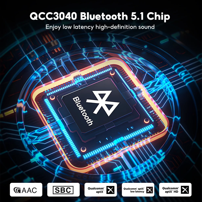 T1 PRO Tube Preamp Vacuum Pre-Amplifier Bluetooth 5.1 QCC3040 APTX-HD Vacuum Tub