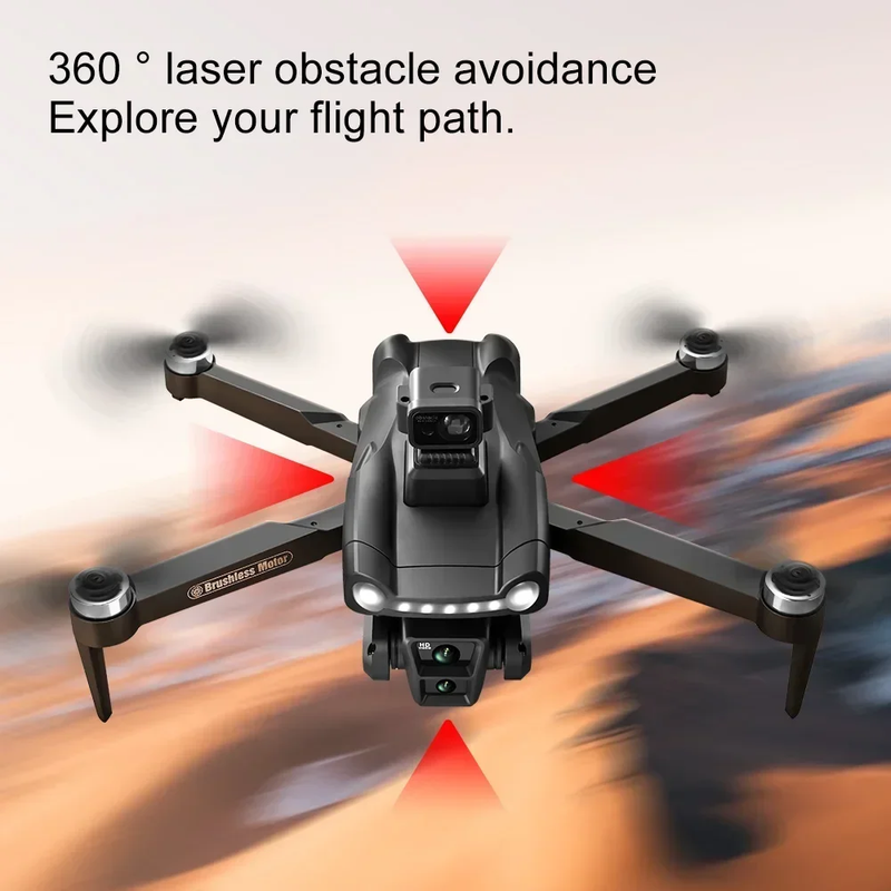 Xiaomi V198 GPS Drone 4K Professional HD Dual Camera 5G Wifi Photography Brushle