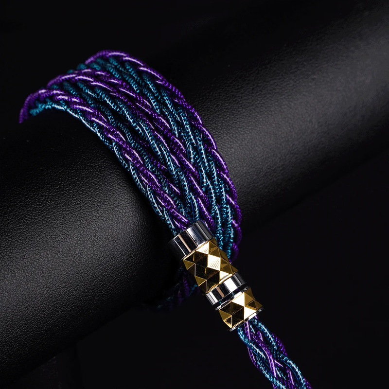 Dualgod Earphone in Ear Monitor Cable Silver Plated Furukawa Copper+Graphene Wir