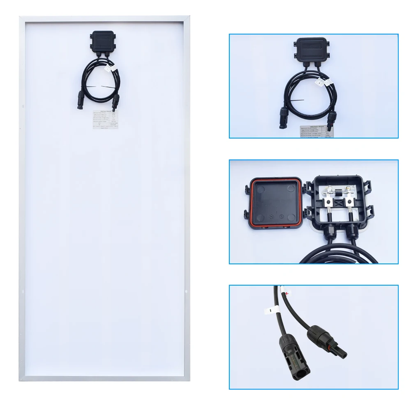 Rigid Glass Solar Panel 150W / 300W Monocrystalline Cell PV Photovoltaic Module