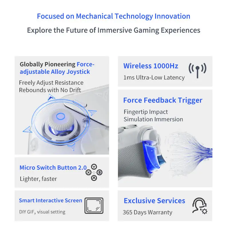 Flydigi Original APEX 4 Wireless Gaming Controller Precision Control Lmmersive V