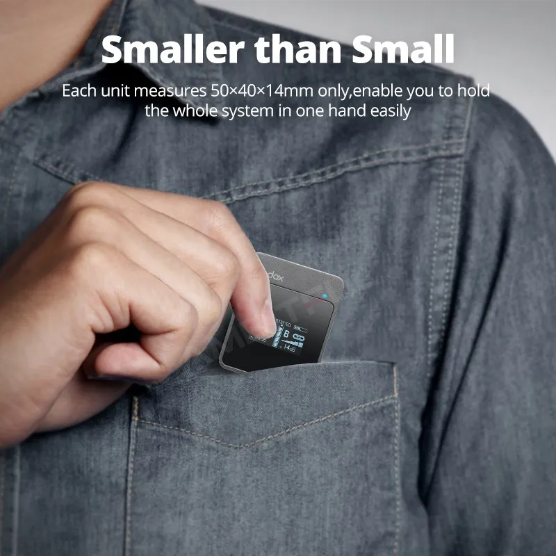 Movelink M2 UC2 LT2 2.4Ghz Wireless Lavalier Microphone for DSLR Cameras Camcord