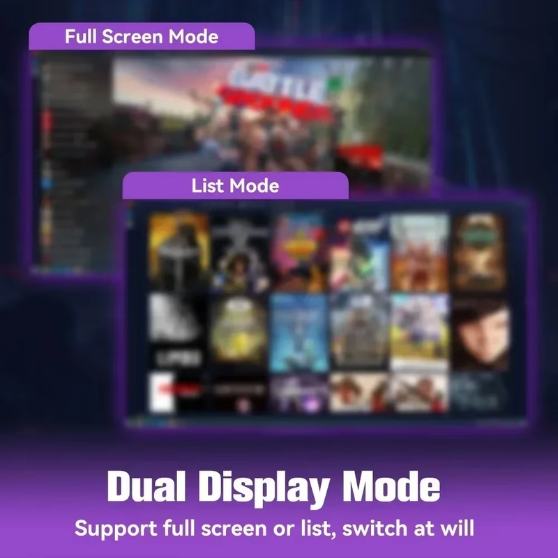 Retro U9 Game Console 500GB Gaming HDD Window+Batocera 3865U 70000+Games for Wii