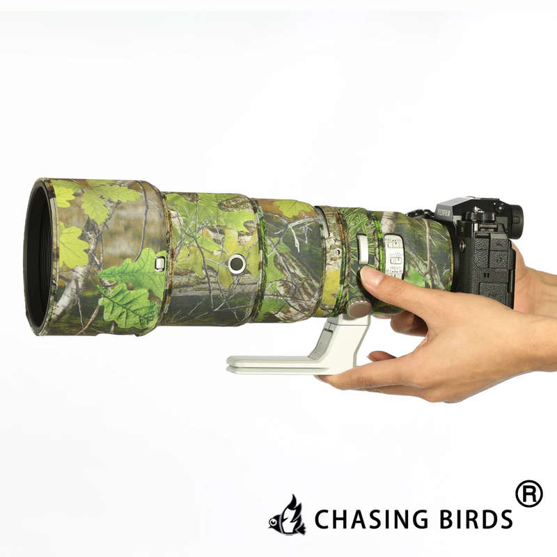 Camouflage Lens Coat for Fujifilm XF 500Mm F5.6 R LM OIS WR Elastic Waterproof a