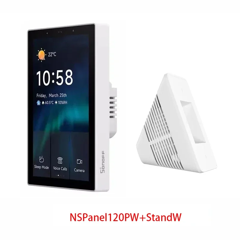 Nspanel Pro 120 Smart Home Control Panel Touch Screen Zigbee 3.0 Gateway Voice C