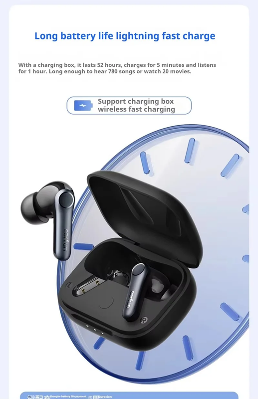 Earfun Air Pro 4 Wireless Bluetooth Earphone in Ear Active Noise Reduction Earph