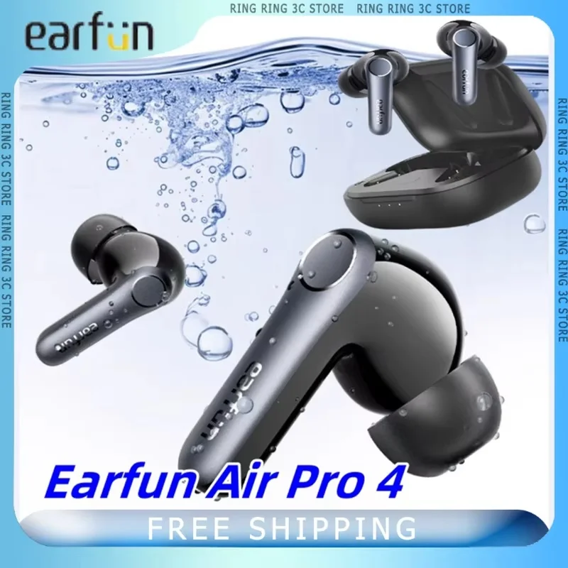 Earfun Air Pro 4 Wireless Bluetooth Earphone in Ear Active Noise Reduction Earph