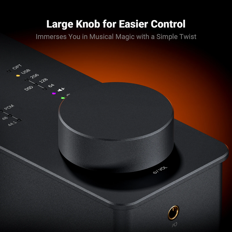 SK02 USB DAC Headphone Amplifier Amp Audio Decoder Support DSD 256 PCM for 3.5MM