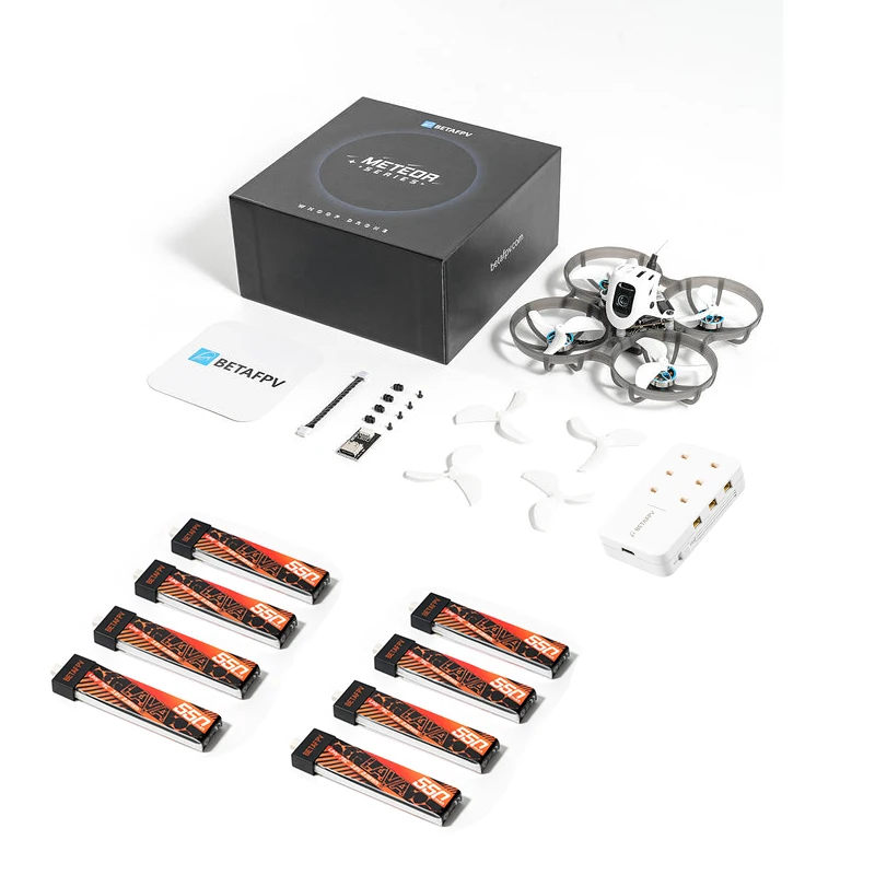 Meteor75 Pro O4 Brushless Whoop Quadcopter 1102 22000KV Motor Matrix 1S 3IN1 HD