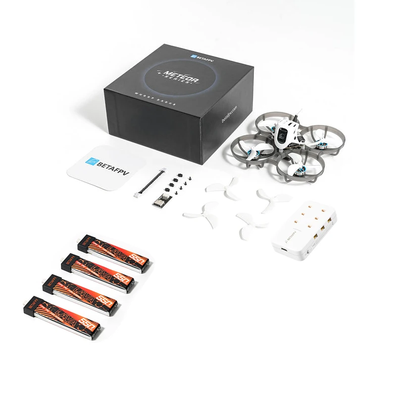 Meteor75 Pro O4 Brushless Whoop Quadcopter 1102 22000KV Motor Matrix 1S 3IN1 HD