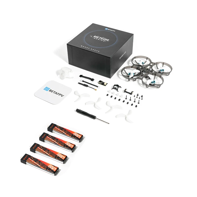 Meteor75 Pro O4 Brushless Whoop Quadcopter 1102 22000KV Motor Matrix 1S 3IN1 HD