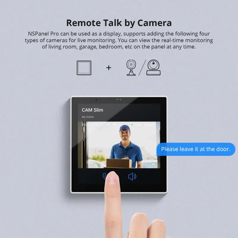Nspanel Pro 120 Type Smart Home Control Panel Smart Scene Ewelink Remote Control