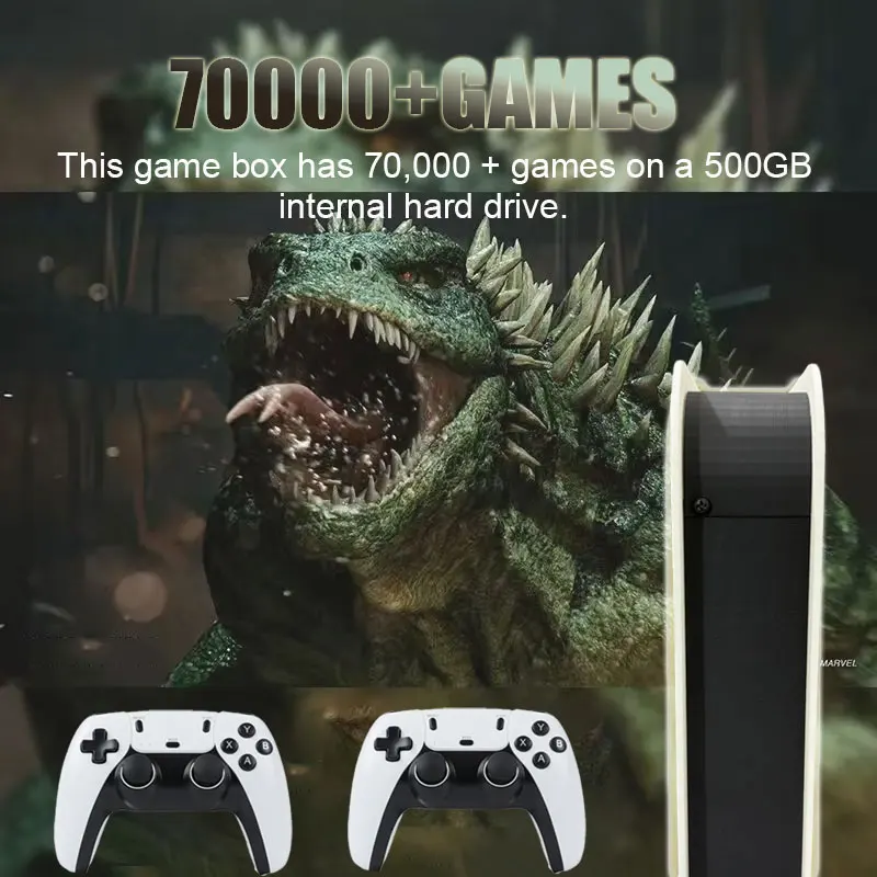 Upgrade Gaming Experience M15 MAX Plug and Play on TV Game Box 500G HDD 70000+Ga