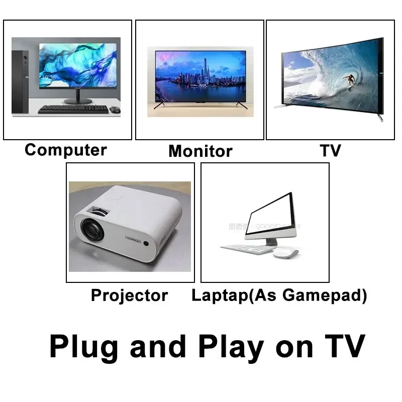 New Super Game Console X3 500G HDD 70000+Games I3-3110M for Wii PS2 N64 PSP Game