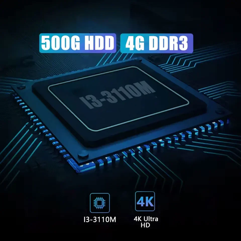 New Super Game Console X3 500G HDD 70000+Games I3-3110M for Wii PS2 N64 PSP Game