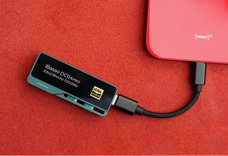 Ibasso DC04PRO Decoding Ear Amplifier Type-C to 3.5Mm4.4 Apple Android