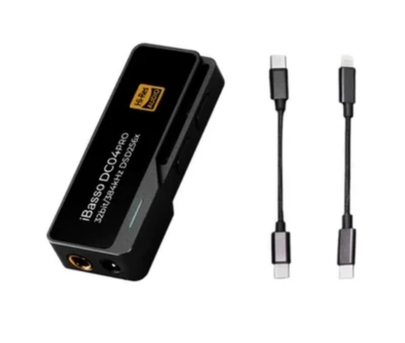 Ibasso DC04PRO Decoding Ear Amplifier Type-C to 3.5Mm4.4 Apple Android