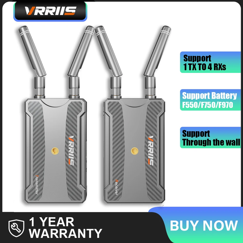 Hdmi Wireless Transmitter Receiver HDMI In&Out 60Ms Latency 1080P60 Range 250M f