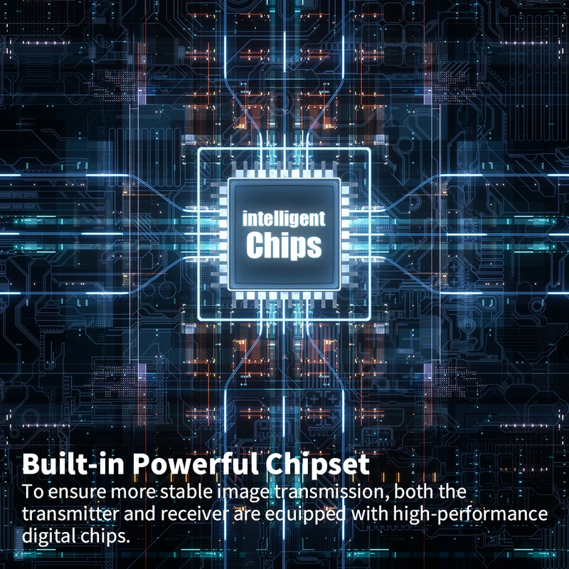 Hdmi Wireless Transmitter Receiver HDMI In&Out 60Ms Latency 1080P60 Range 250M f