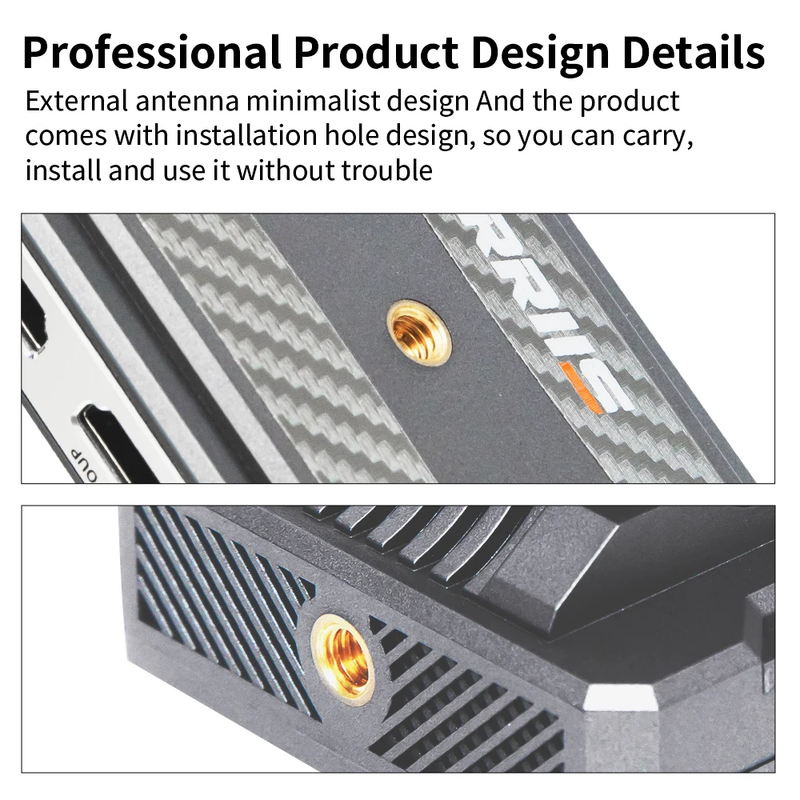 Hdmi Wireless Transmitter Receiver HDMI In&Out 60Ms Latency 1080P60 Range 250M f