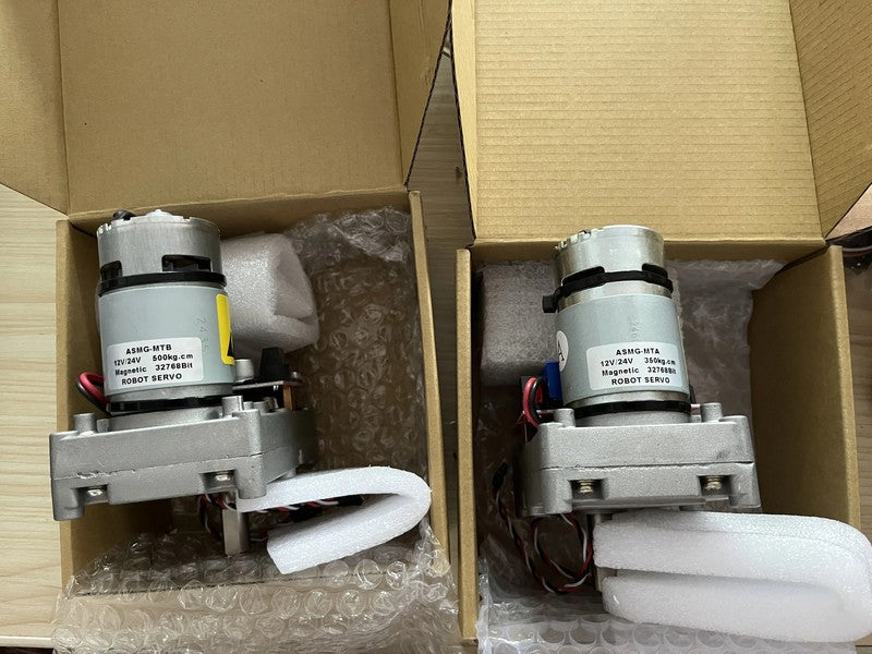 ASMG-MTA 350Kg.Cm Magnetic Encoding 360 Degree High Torque Digital Servo with Ar