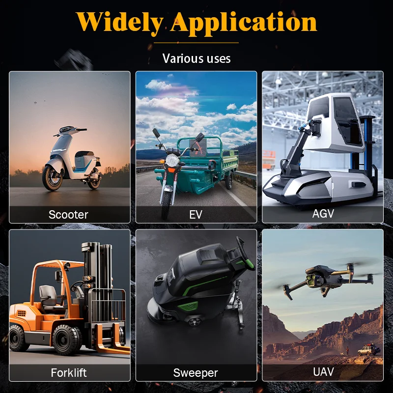 High Power 12V 24V 36V 48V 60V 72V 3~20S 15A 25A 40A 50A 60A Battery Chargers wi