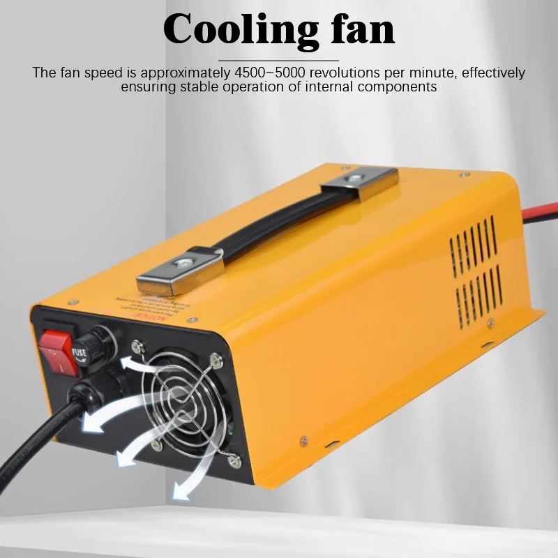 High Power 12V 24V 36V 48V 60V 72V 3~20S 15A 25A 40A 50A 60A Battery Chargers wi