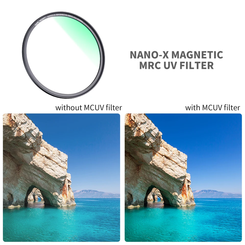 Magnetic Filter Kit ND1000 MC UV CPL Ultra Slim Filter Camera Lens and Filter Ba
