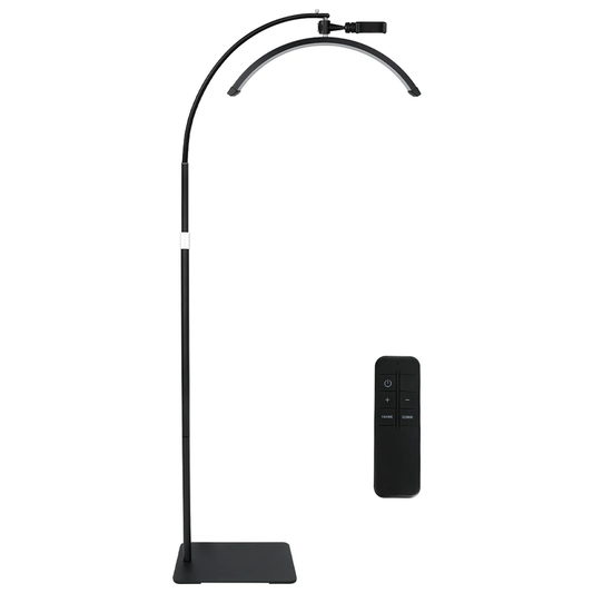 23'' 36W Dimmable Lash Lamp Rotating Half Moon Light Lash Tech Adjustable LED Eye