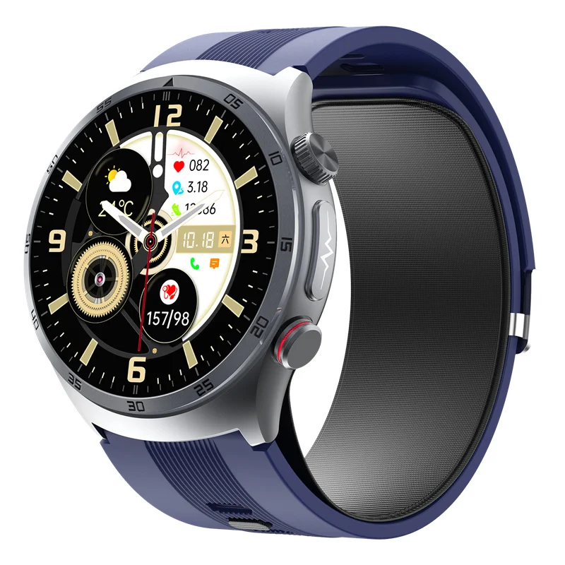 S25 Smart Watch Air Pump + Air Bag Type True Blood Pressure ECG Heart Rate Healt