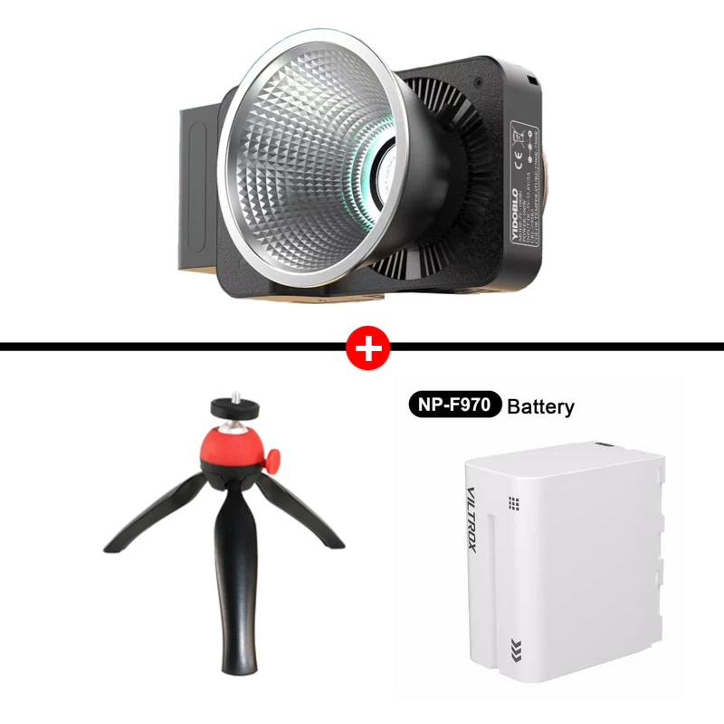 Yidoblo ZC-100 100W COB LED Light Classic Photography Lighting Pocket Lights + S
