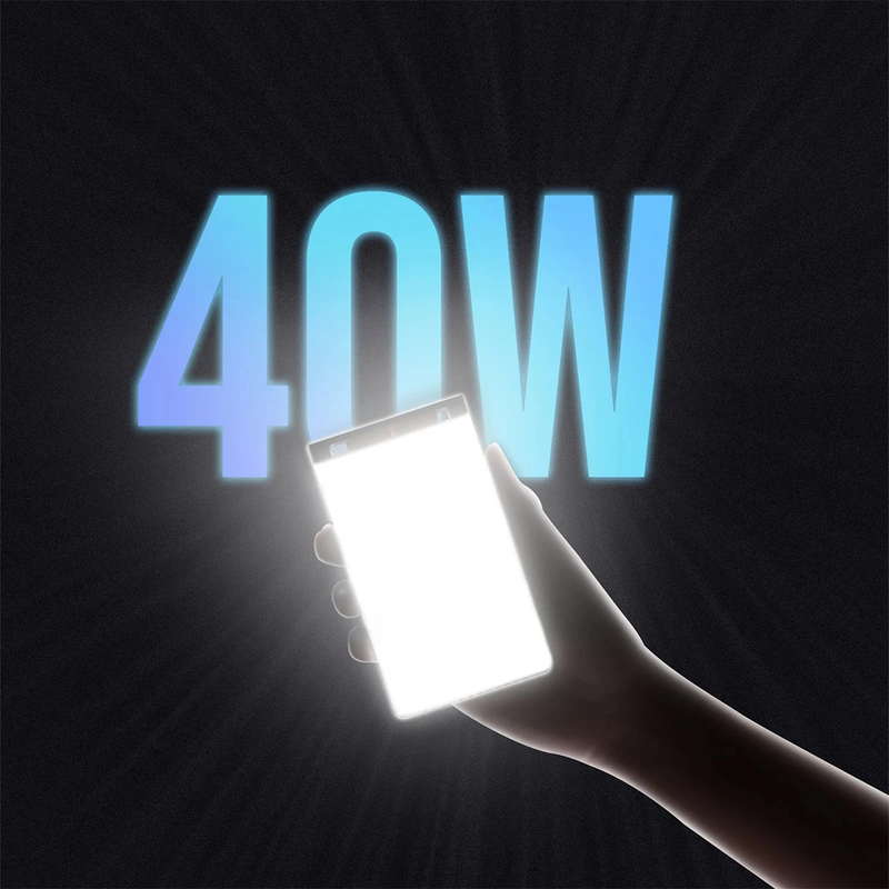 FIVERAY M40 Video Light, 40W Portable Camera Light LED Panel DSLR Photography Li