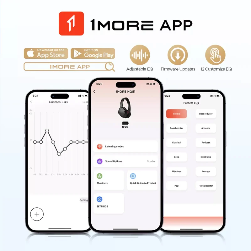 Sonoflow Pro Bluetooth Headphones Wireless Headsets Hi-Res ANC Flash-Sale Penetr