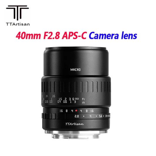 40Mm F2.8 Macro Cameras Lens APS-C Manual Focus Lens for Nikon Z Fujifilm XF Son
