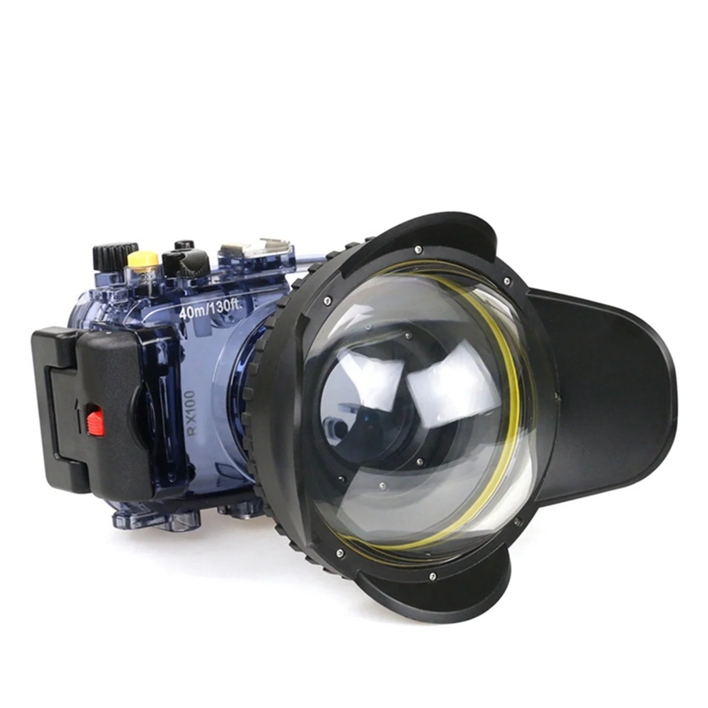 A05R for SLR Camera 67Mm Portable Waterproof Wide Angle Dome Port Lens Housing C