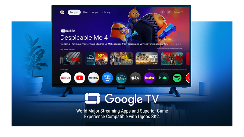 SK2 Smart Set Top Box Realtek RTD1325 ARM Cortex-A55 4GB 32GB Android12 Wifi6 BT