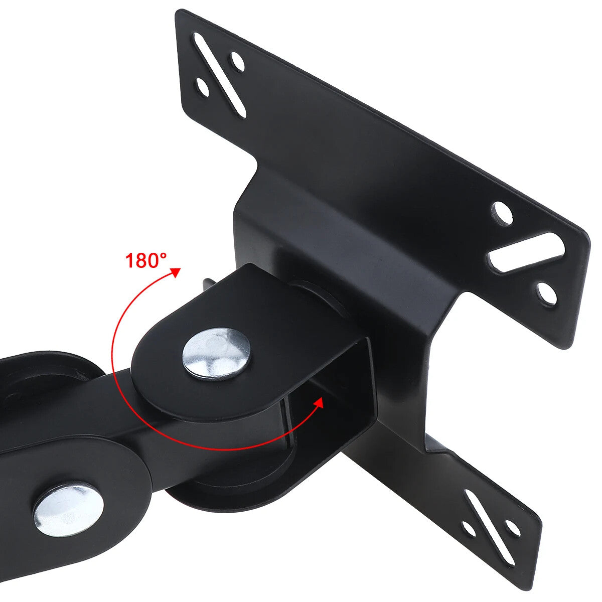 Universal Adjustable TV Wall Mount Bracket Flat Panel 180 Degree Rotation with