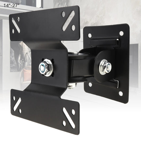 Universal Adjustable TV Wall Mount Bracket Flat Panel 180 Degree Rotation with
