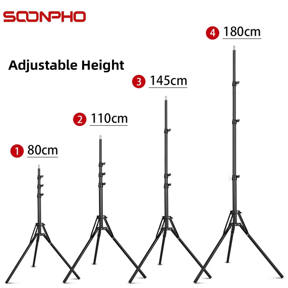1.8m Aluminum Foldable Digital Camera Camcorder Light Stand for Fotografia