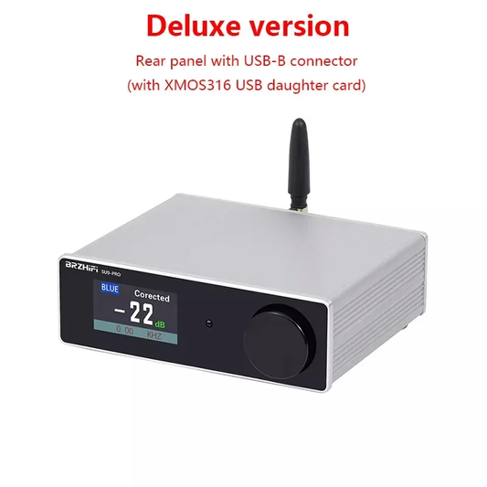 Digital Audio Decoder Dual ES9038Q2M DAC DSD512 768KHZ 32BIT Lossless Decoding Q