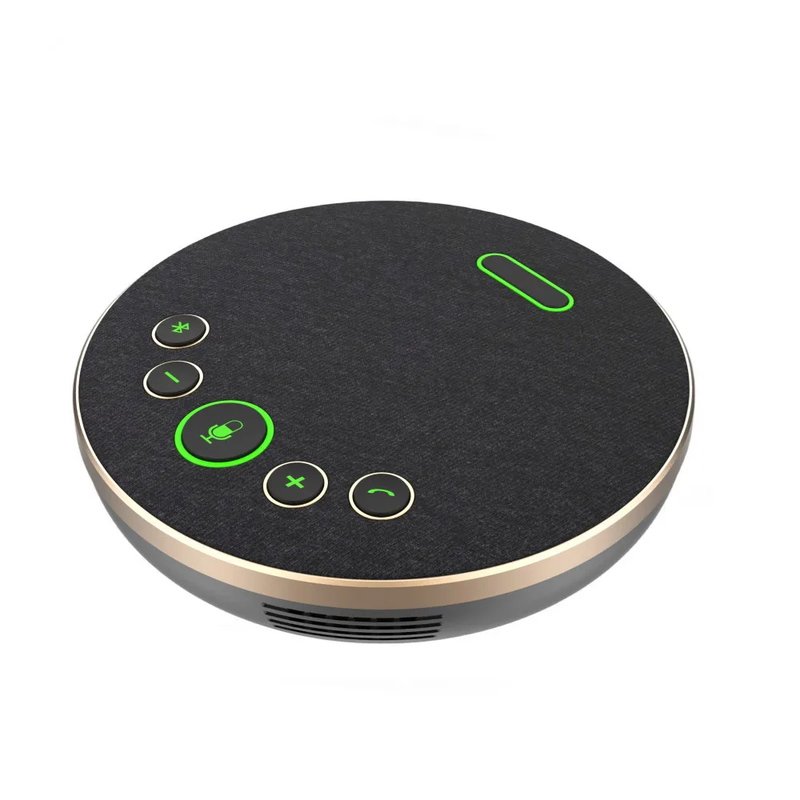 USB Conference Microphone Omnidirectional Tabletop Wireless Speakerphone 360 Vo