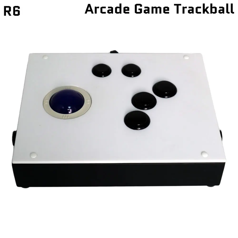 R6 USB Arcade Game Trackball Controller for MAME Retroarch Raspberry Pi PC