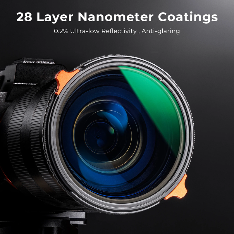 2 in 1 Filter ND4 to ND64 Variable Nano X Camera Lenses Filters ND CPL Circular