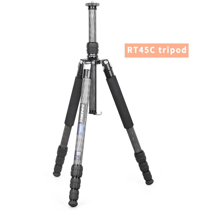 RT45C Portable Carbon Fiber Tripod Professional Travel Lightweight Monopod for D
